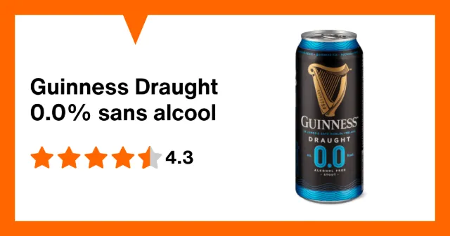 Image du produit Guinness Draught 0.0% sans alcool