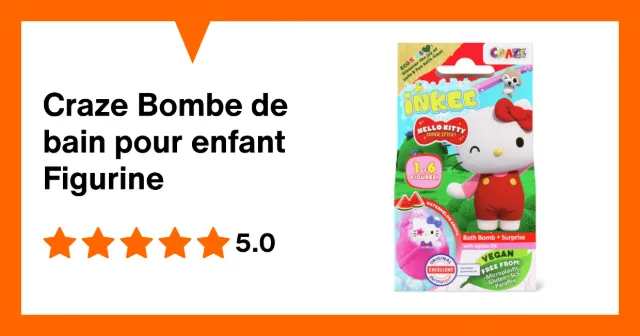 Produktbild zu Craze Inkee Kids Badebombe Sammelfigur