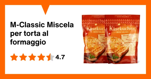 Immagine del prodotto M-Classic Miscela per torta al formaggio