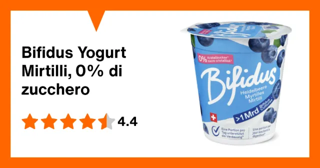 Image du produit Bifidus Yogurt Mirtilli, 0% di zucchero