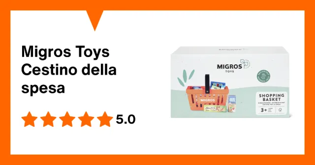 Produktbild zu Migros Toys Cestino della spesa