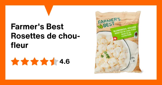 Image du produit Farmer's Best Rosettes de chou-fleur