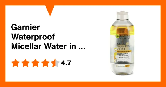 Immagine del prodotto Garnier Waterproof Micellar Water in Oil All-in-1