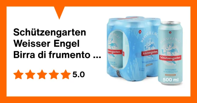 Produktbild zu Schützengarten Weisser Engel Birra di frumento analcolica