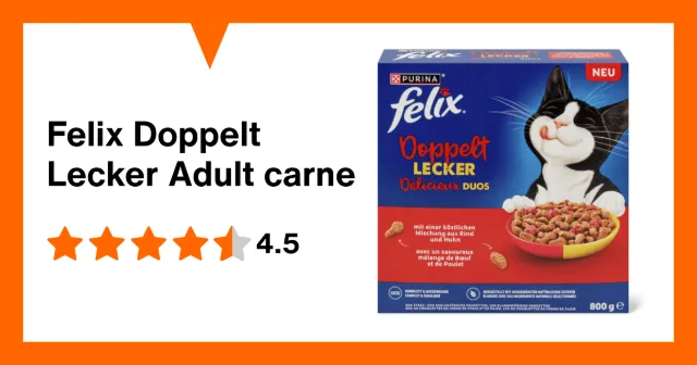 Immagine del prodotto Felix Doppelt Lecker Adult carne