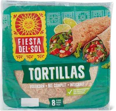 Image du produit Fiesta del Sol Tortillas de blé complet