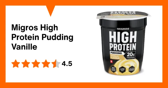 Immagine del prodotto Migros High Protein Pudding Vanille