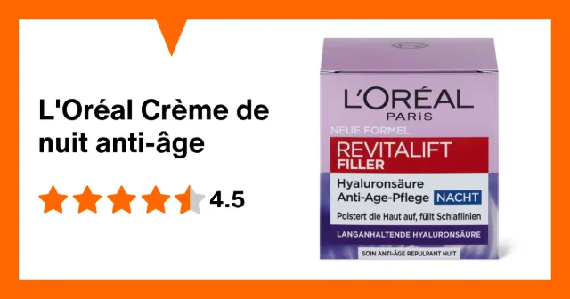Image du produit L'Oréal Crème de nuit anti-âge