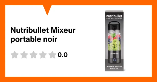 Immagine del prodotto Nutribullet Mixeur portable noir