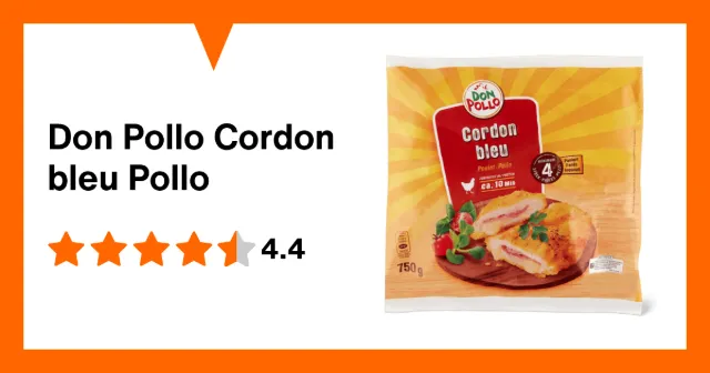 Produktbild zu Don Pollo Cordon bleu Pollo