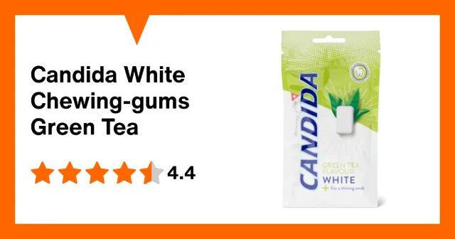 Immagine del prodotto Candida White Chewing-gums Green Tea