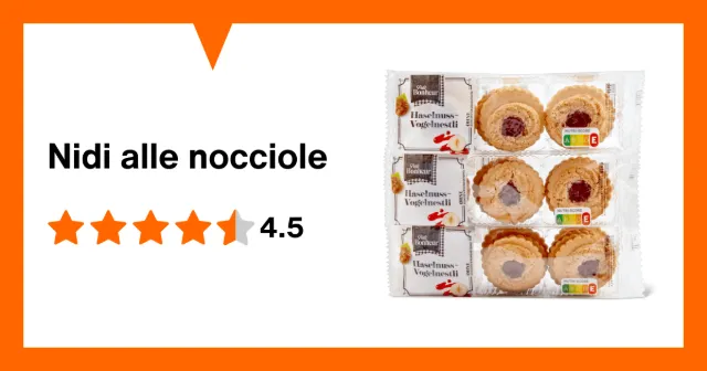 Immagine del prodotto Nidi alle nocciole