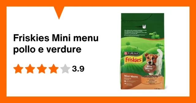 Image du produit Friskies Mini menu pollo e verdure