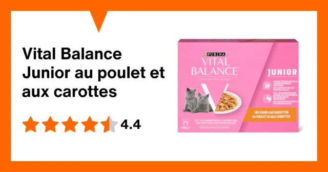 Produktbild zu Vital Balance Junior au poulet et aux carottes