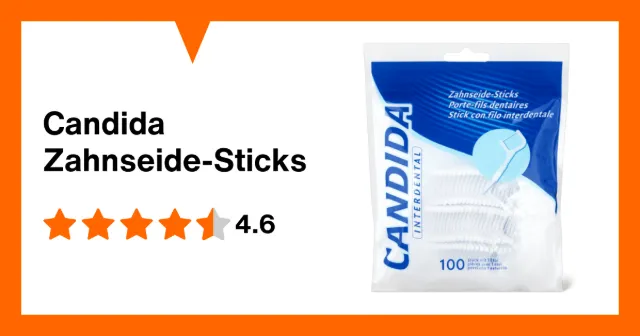 Produktbild zu Candida Zahnseide-Sticks