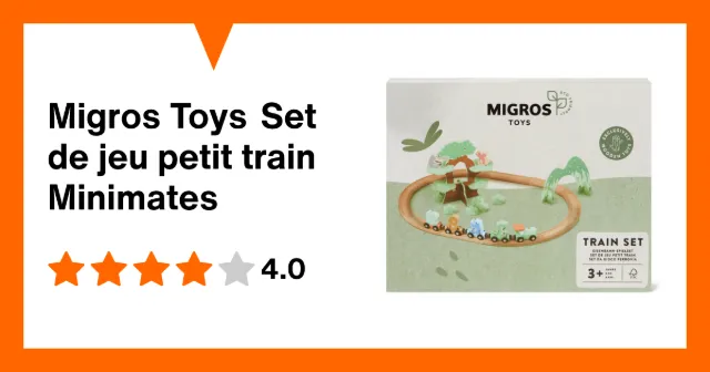 Immagine del prodotto Migros Toys Set de jeu petit train Minimates