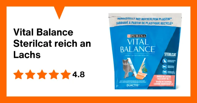 Produktbild zu Vital Balance Sterilcat reich an Lachs