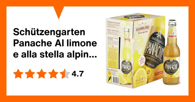 Produktbild zu Schützengarten Panache Al limone e alla stella alpina, senz'alcol