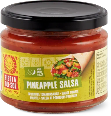 Image du produit Fiesta del Sol Pineapple Salsa fruchtige Tomatensauce, mild