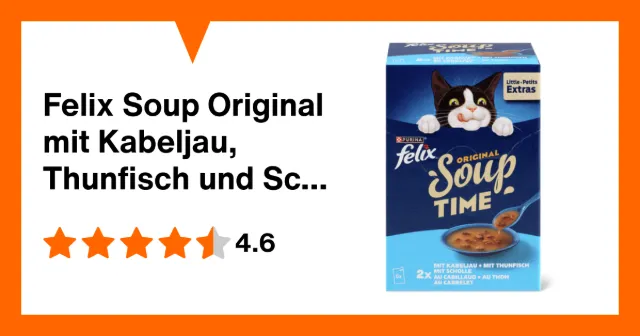 Immagine del prodotto Felix Soup Original mit Kabeljau, Thunfisch und Scholle