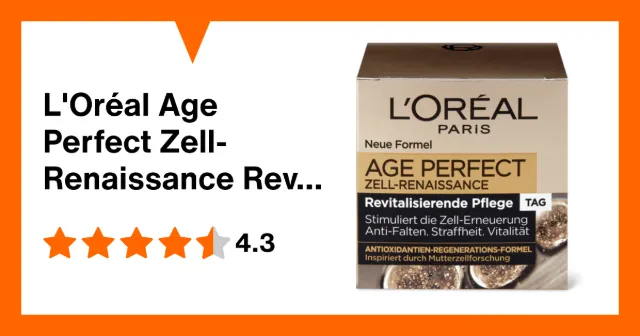 Image du produit L'Oréal Age Perfect Zell-Renaissance Revitalisierende Tagespflege