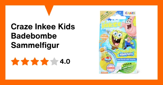 Produktbild zu Craze Inkee Kids Badebombe Sammelfigur