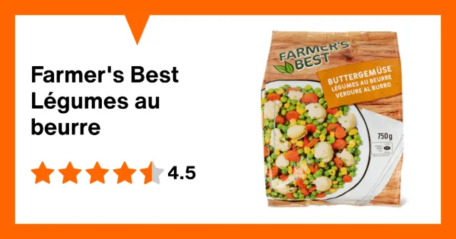 Immagine del prodotto Farmer's Best Légumes au beurre