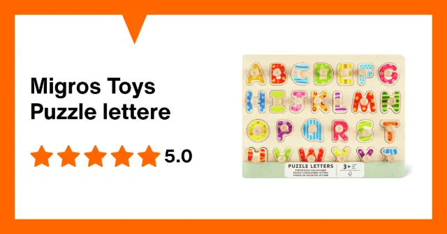 Immagine del prodotto Migros Toys Puzzle lettere