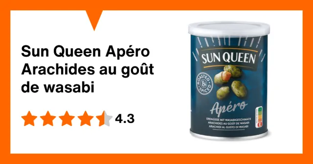 Immagine del prodotto Sun Queen Apéro Arachides au goût de wasabi