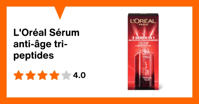 Image du produit L'Oréal Sérum anti-âge tri-peptides