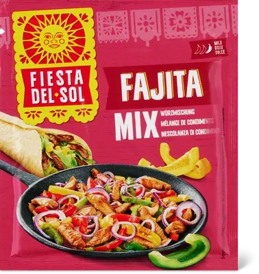 Image du produit Fiesta del Sol Miscela di condimenti Fajita Mix dolce