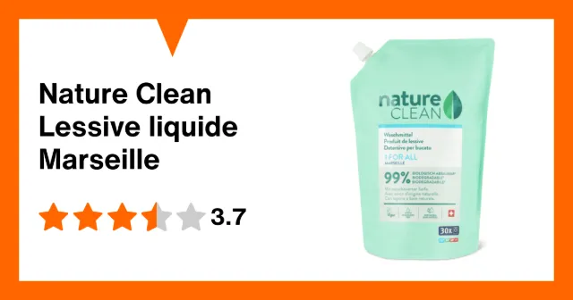 Image du produit Nature Clean Lessive liquide Marseille