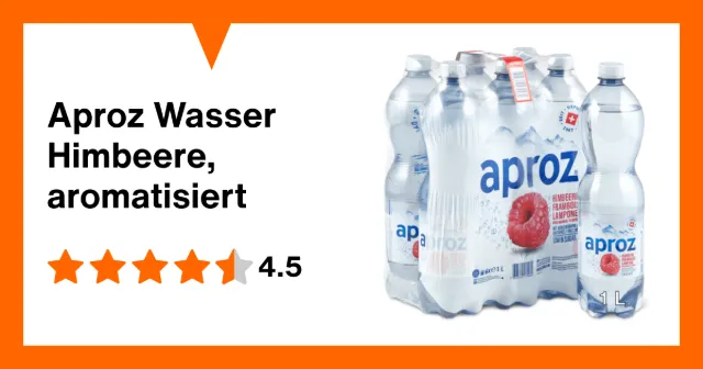Image du produit Aproz Eau Framboise