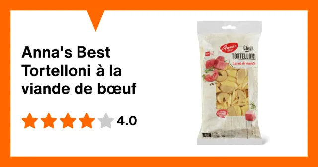 Produktbild zu Anna's Best Tortelloni à la viande de bœuf