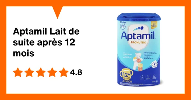 Produktbild zu Aptamil Lait de suite après 12 mois