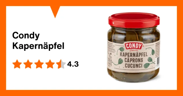 Image du produit Condy Kapernäpfel