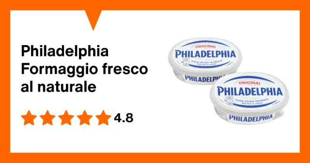 Image du produit Philadelphia Formaggio fresco al naturale