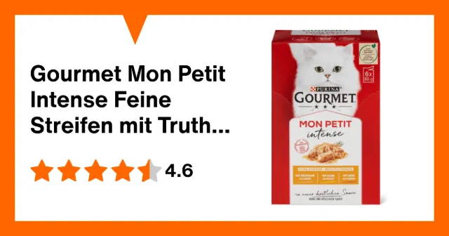 Image du produit Gourmet Mon Petit Intense Feine Streifen mit Truthahn, Huhn und Ente