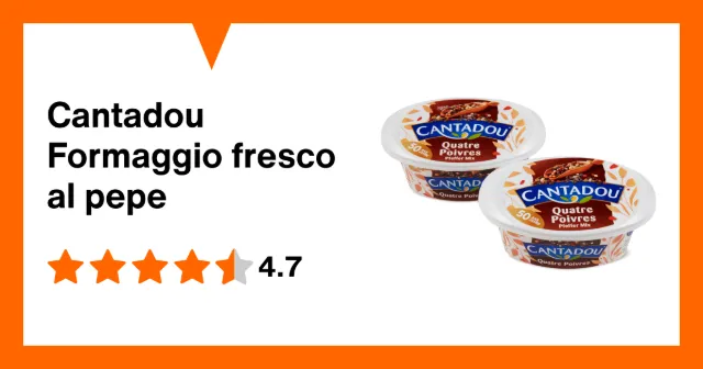Produktbild zu Cantadou Formaggio fresco al pepe