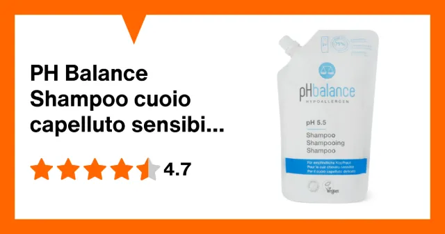Immagine del prodotto PH Balance Shampoo cuoio capelluto sensibile, refill