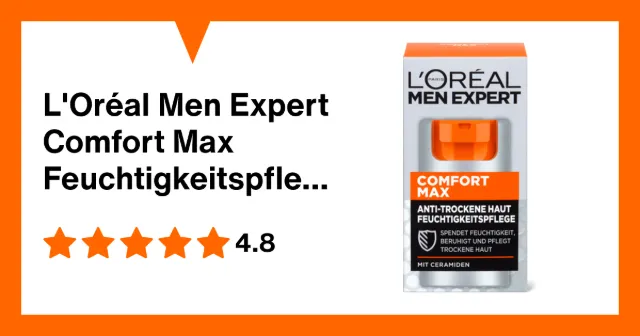 Immagine del prodotto L'Oréal Men Expert Comfort Max Feuchtigkeitspflege mit Ceramiden