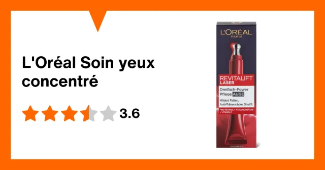 Image du produit L'Oréal Soin yeux concentré
