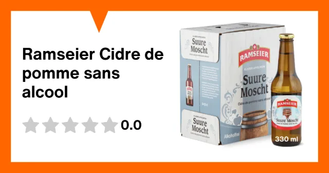 Image du produit Ramseier Cidre de pomme sans alcool