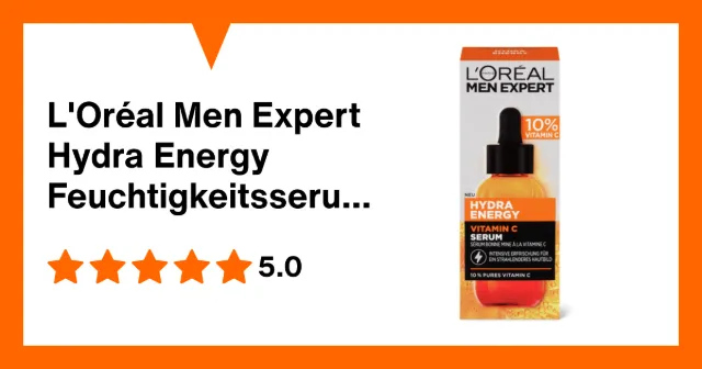 Produktbild zu L'Oréal Men Expert Hydra Energy Feuchtigkeitsserum 10% Vitamin C