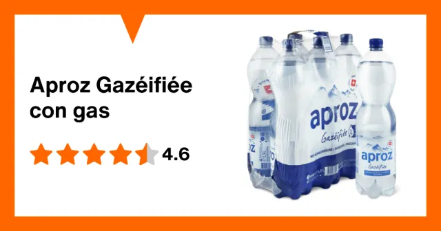 Image du produit Aproz Gazéifiée con gas