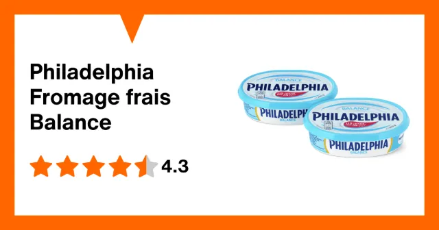 Image du produit Philadelphia Fromage frais Balance