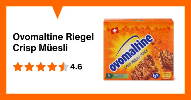Immagine del prodotto Ovomaltine Riegel Crisp Müesli