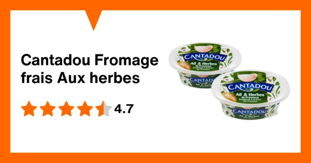 Image du produit Cantadou Fromage frais Aux herbes