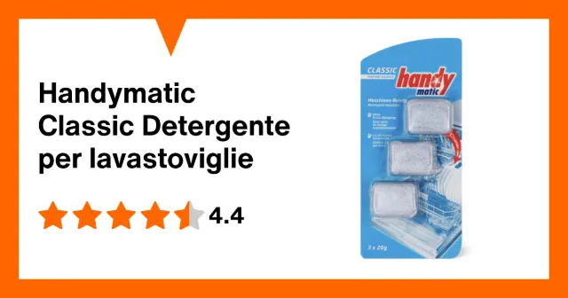 Produktbild zu Handymatic Classic Detergente per lavastoviglie