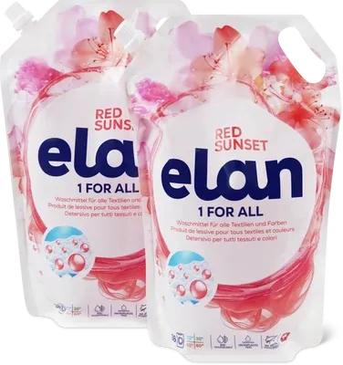 Immagine del prodotto Elan Flüssigwaschmittel Red Sunset, 2x36 Waschgänge